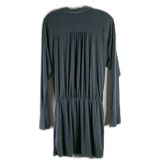 Free People - Long Sleeve Light Weight Slate Grey Jacket - Size S - Picture 8 of 9